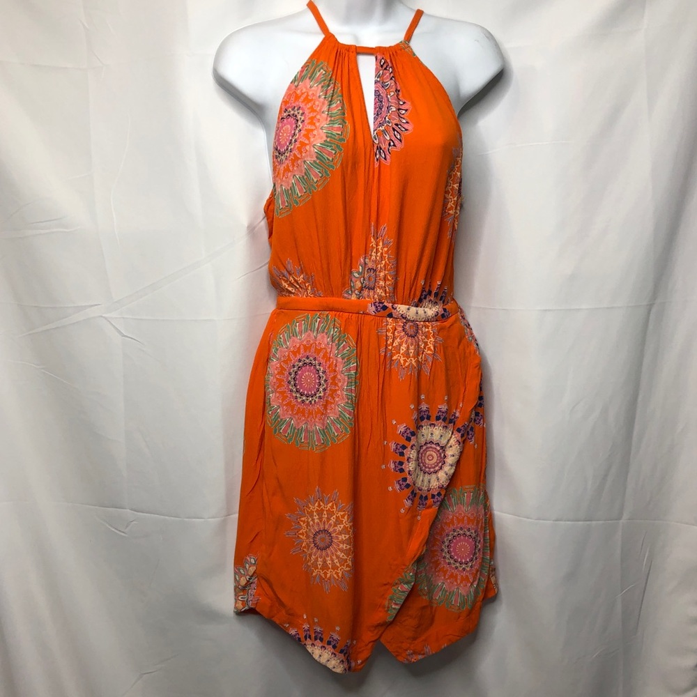 Anthropologie Floreat Livia Halter Dress Size 4